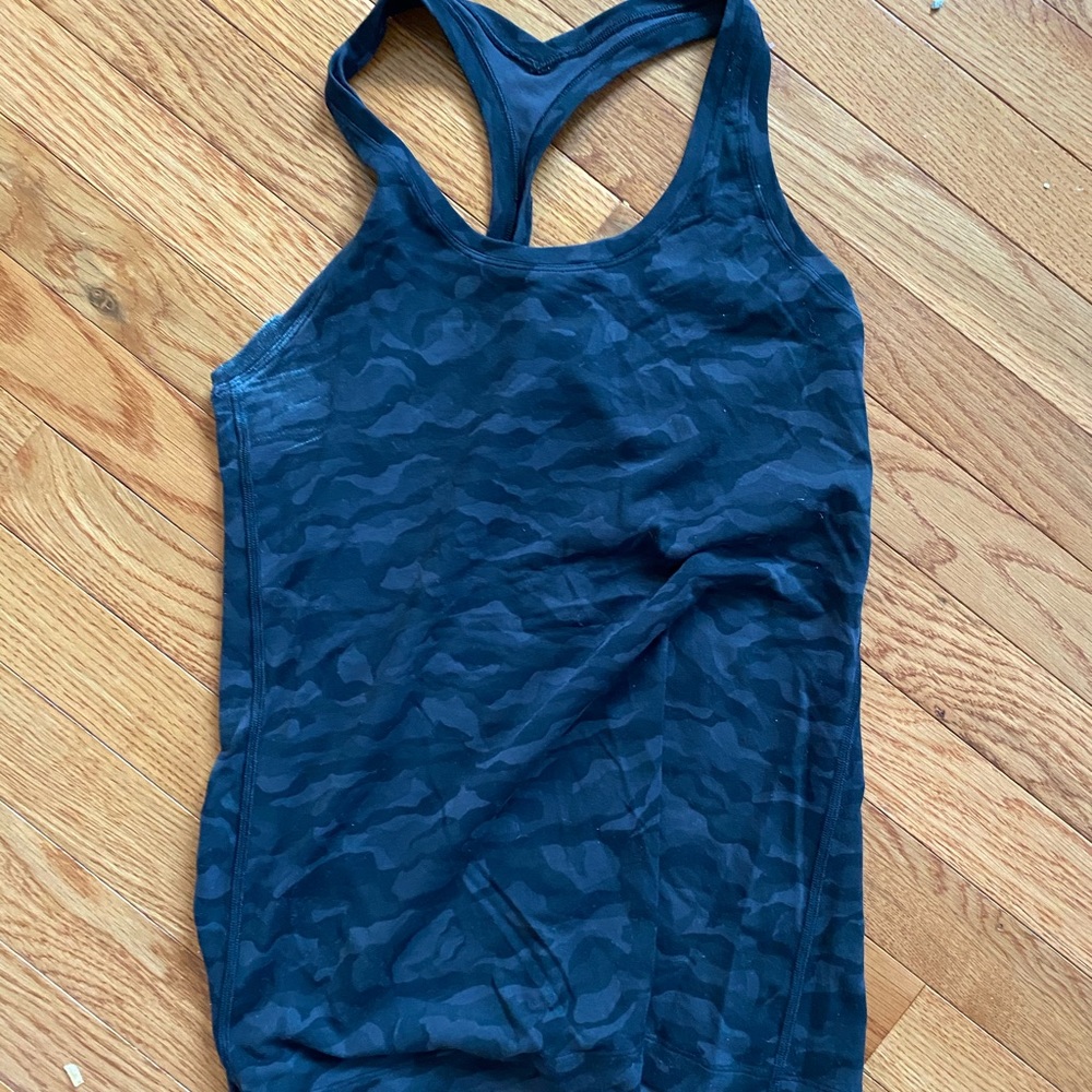 Camo lulu lemon tank
